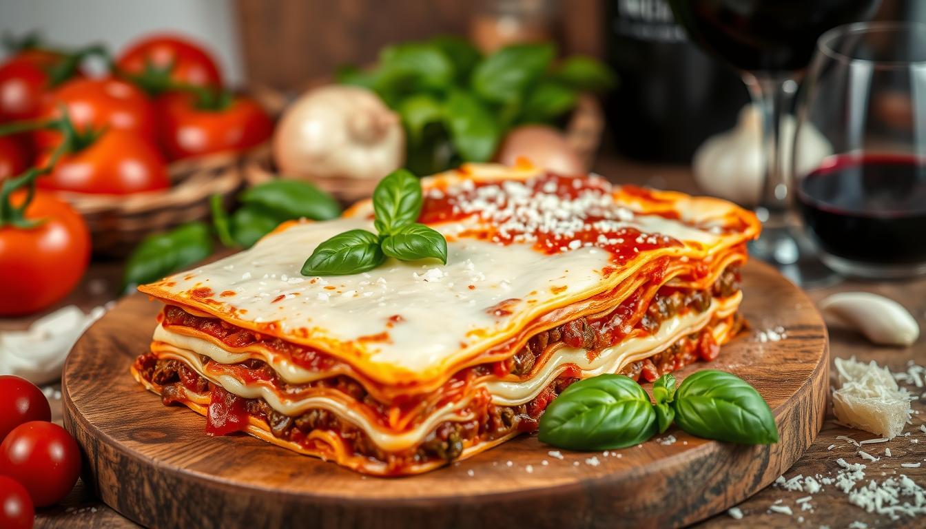 lasanha à bolonhesa